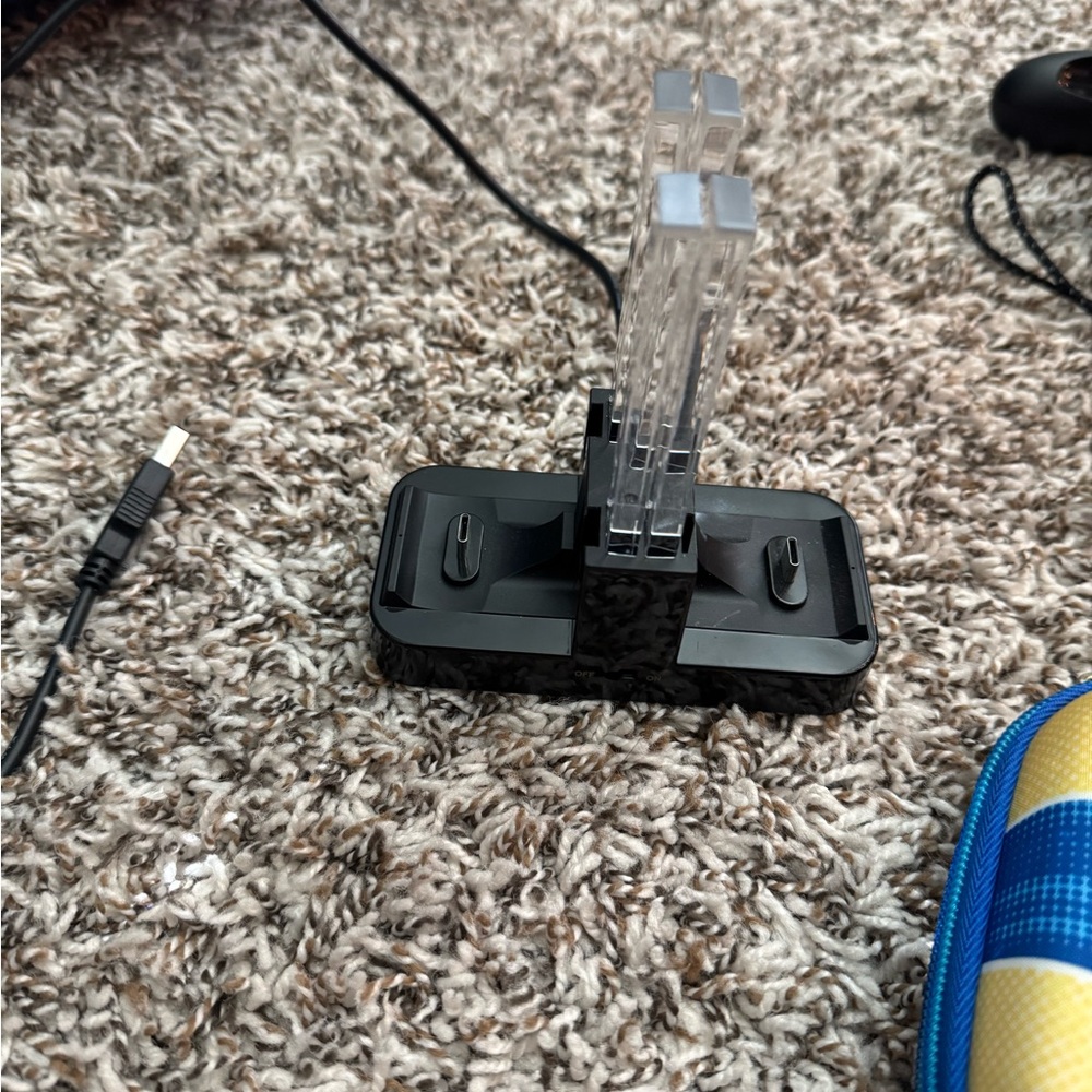 Black Dual Charging Dock